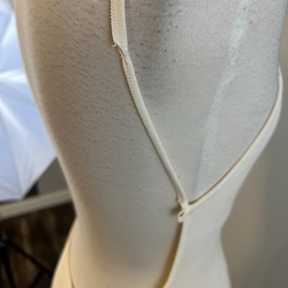 NWOT RAG & BONE Asher Ribbed Midi Dress in Ivory‎ (M) - Picture 11 of 15